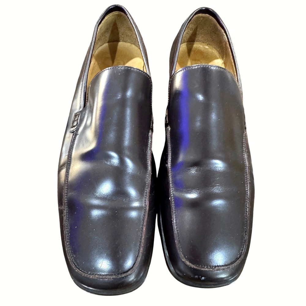 Vintage Y2K Coach Genuine Leather Loafers Mens US 13 EU 46 Slip On Square Toe